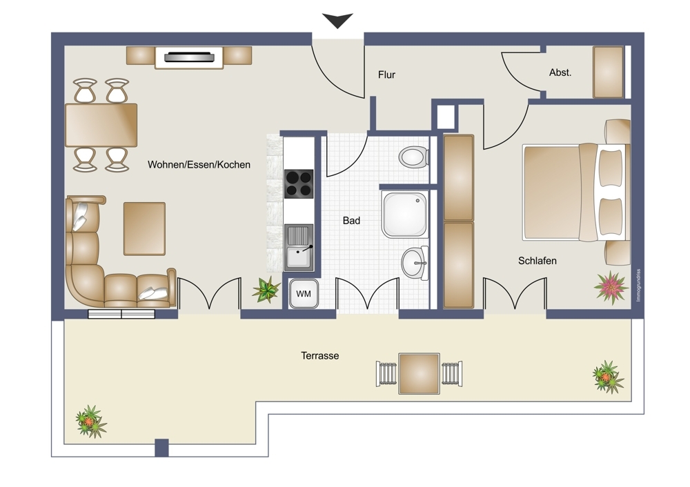 Optimaler Grundriss